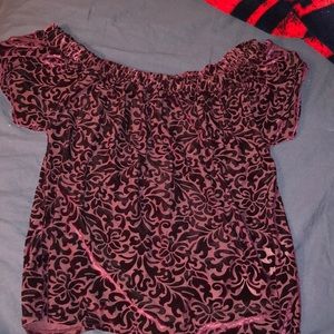 Hollister off the shoulder top